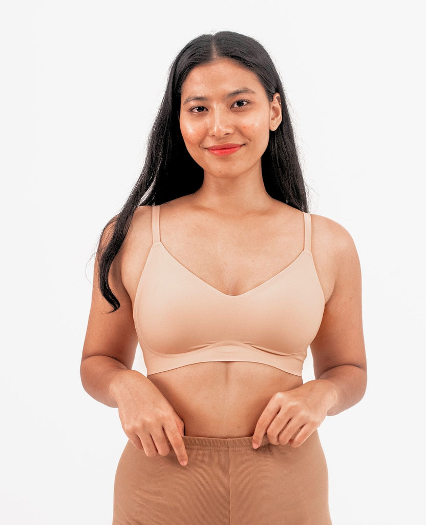 Where to buy wireless best seamless bra sale discount promotion warehouse Malaysia Best Malaysia shop top 10 recommended nude uniqlo airy bra review Singapore beautiful quality Brunei breathable comfy pretty underwear innerwear brand light smooth invisible bralette terbaik bra cantik selesa kualiti paling bagus murah 马来西亚文胸罩新加坡无痕内衣文莱