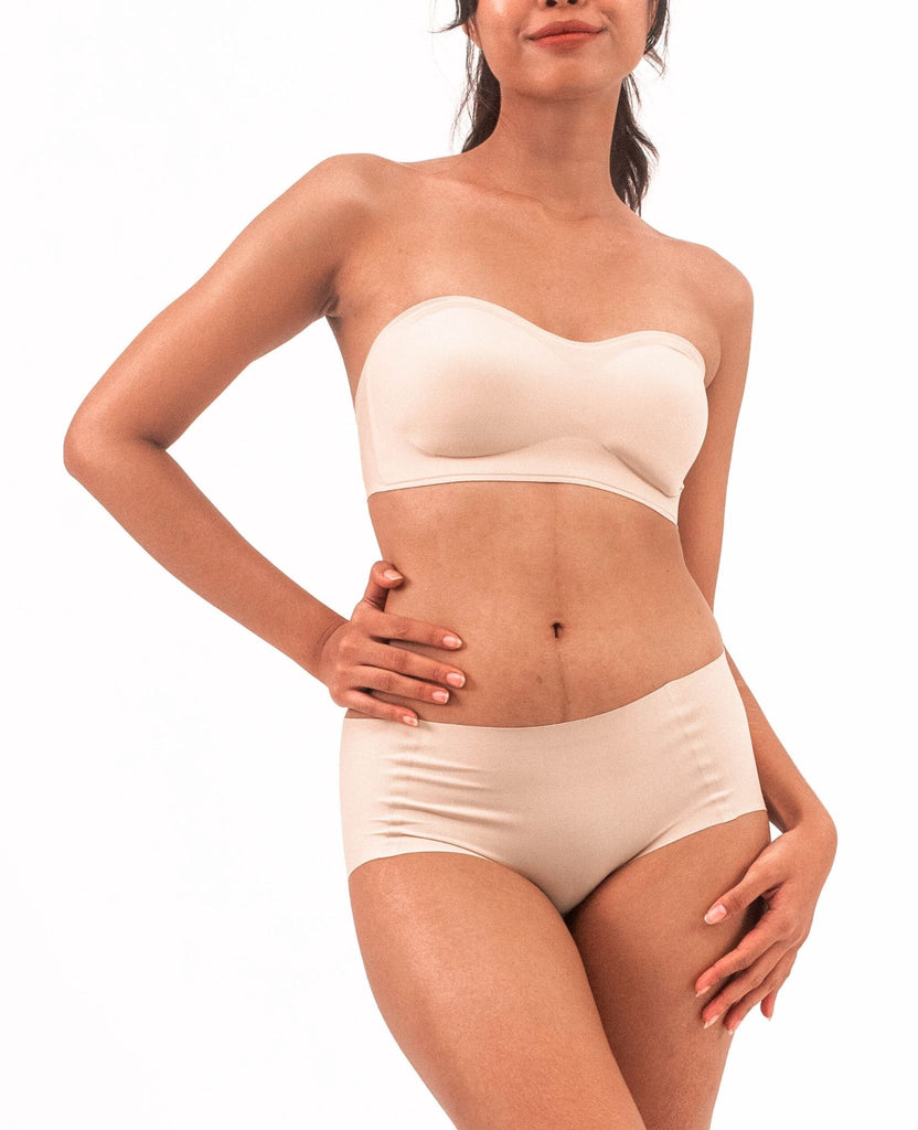 Where to buy best seamless strapless bra bandeau sale discount promotion warehouse Malaysia Best Malaysia tube top shop top 10 recommended nude uniqlo airy bra review Singapore beautiful quality Brunei breathable comfy pretty underwear innerwear brand light smooth invisible bralette terbaik bra cantik selesa kualiti paling bagus murah 马来西亚文胸罩新加坡无痕无肩带内衣文莱