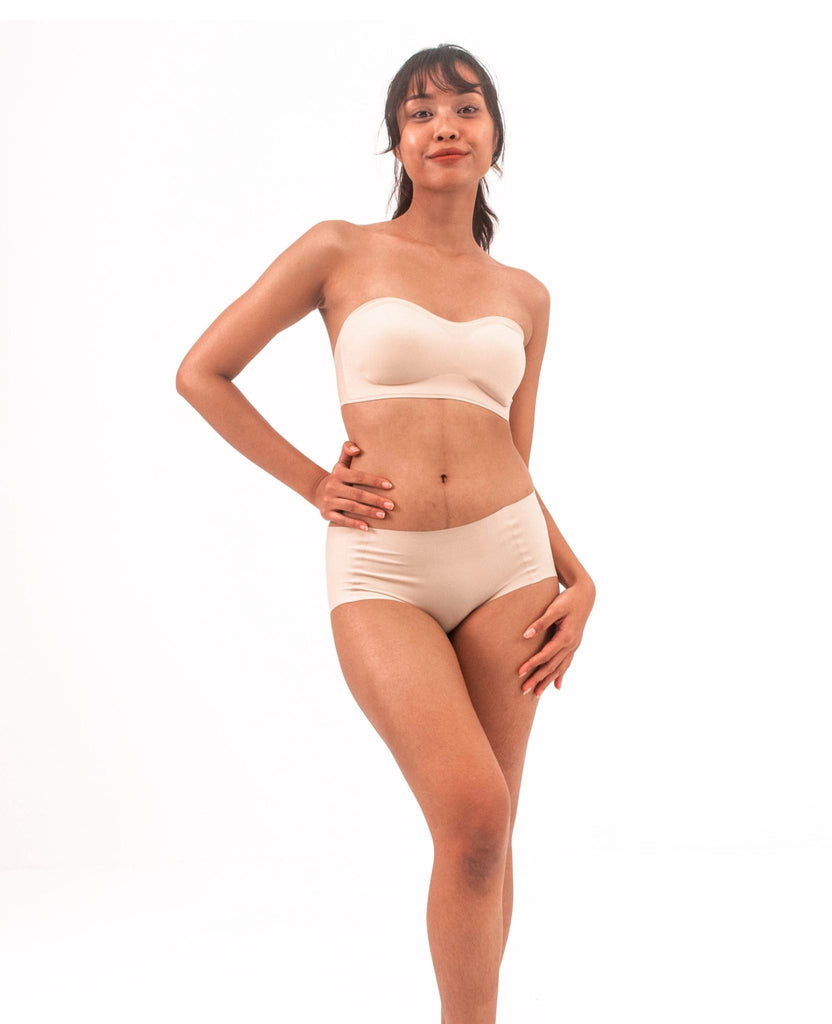 Where to buy best seamless strapless bra bandeau sale discount promotion warehouse Malaysia Best Malaysia tube top shop top 10 recommended nude uniqlo airy bra review Singapore beautiful quality Brunei breathable comfy pretty underwear innerwear brand light smooth invisible bralette terbaik bra cantik selesa kualiti paling bagus murah 马来西亚文胸罩新加坡无痕无肩带内衣文莱